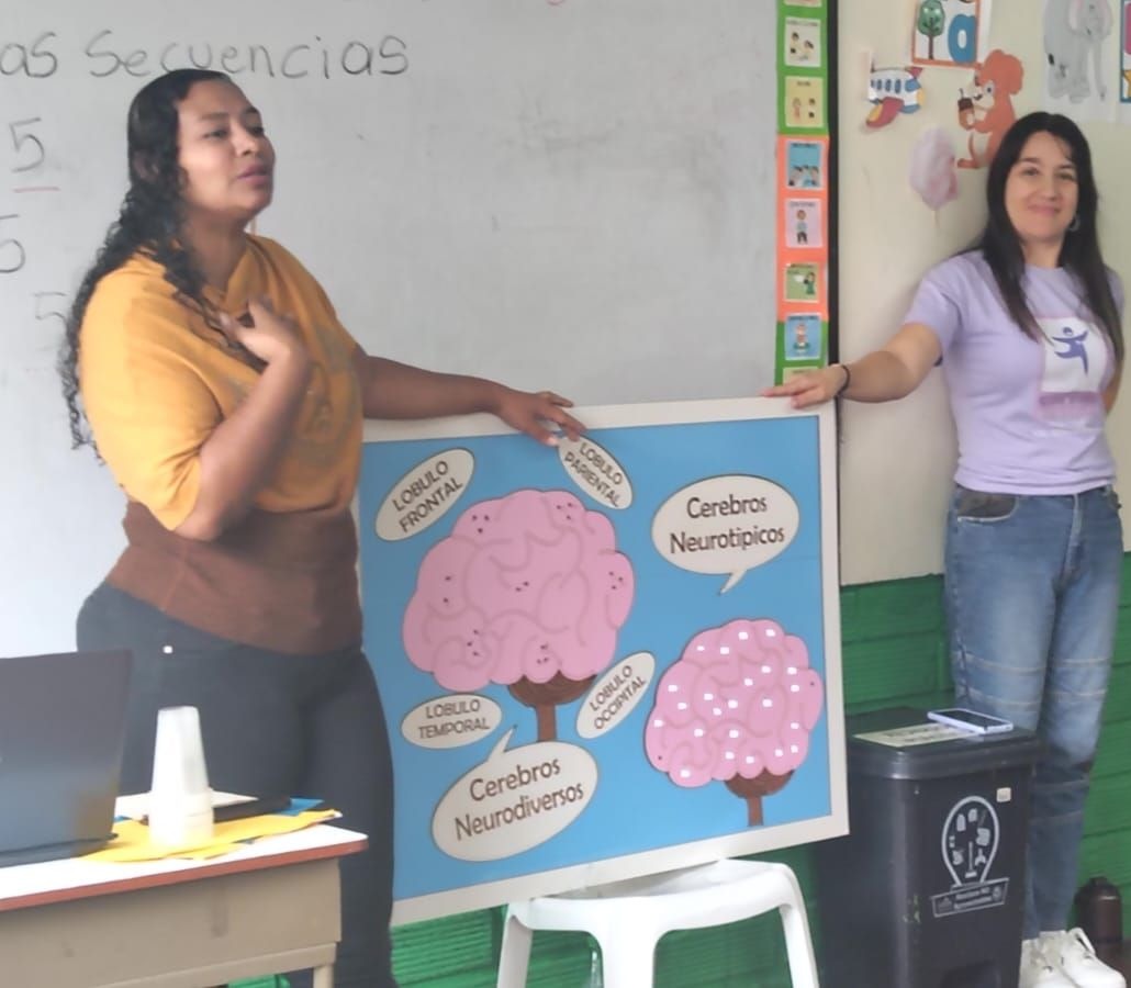 Formación a instituciones educativas sobre neurodivergencia